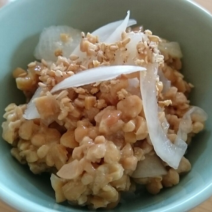 新玉ねぎ入り納豆 レシピ 作り方 By Conori8282 楽天レシピ